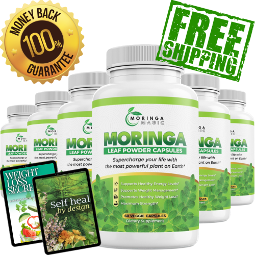 Moringa Magic - (6 bottles) Special Limited Time Discount