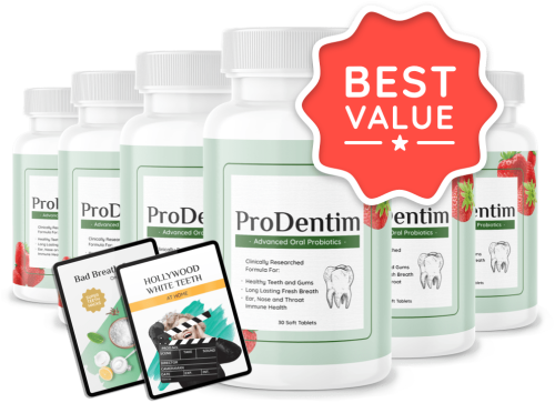 ProDentim - 6 Bottles + 2  Ebooks