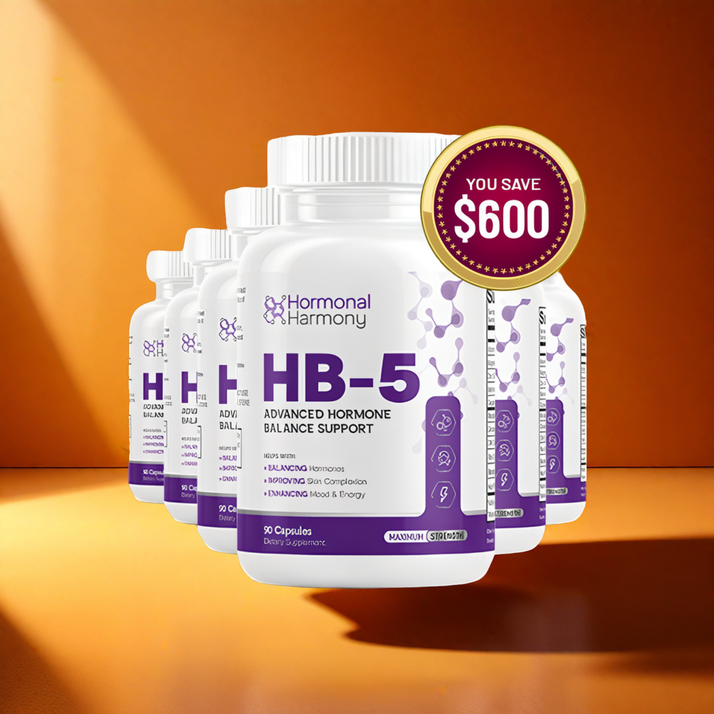 HB-5 (Hormonal Balance 5) - 6 month supply